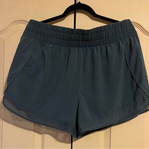 Athleta Women's High Waisted Mesh Racer Run Short